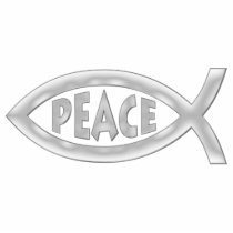 Christian Fish - Peace - Photo Sculpture