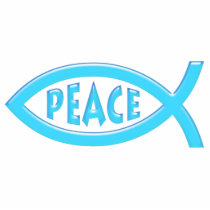 Christian Fish - Peace - Photo Sculpture