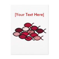 Christian Fish School - Red Range Postcards