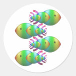 Christian Fish Symbol Families Sticker