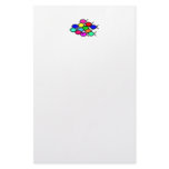 Christian Fish Symbol - Rainbow Colors
