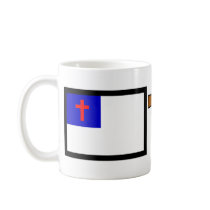 Christian Flag Coffee Mugs