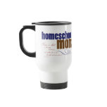 Christian homeschool travel mug - Homeschool Mom