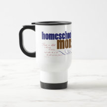 Christian homeschool travel mug - Homeschool Mom