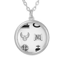 Christian icons necklace