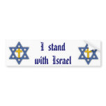 Christian Jewish Support for Israel.. Bumper Sticker