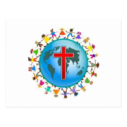 Christian Kids Post Card