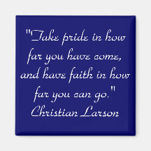 Christian Larson Magnet