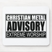Christian Metal Advisory... Mousepad