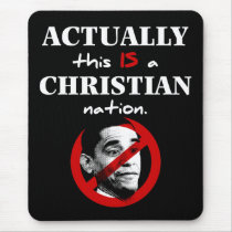 Christian Nation $13.95 Mouse Pad