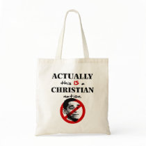 Christian Nation $13.95 Tote Bag