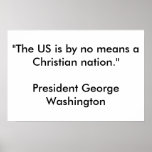 Christian nation posters