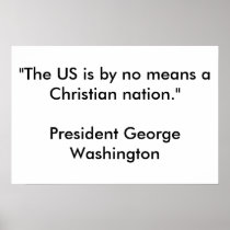Christian nation posters