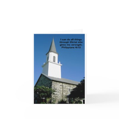 Christian Notecard by claudette50