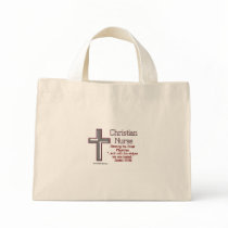 Christian Nurse Cross2 Tote Bag