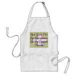 Christian Nurse Gifts "God Could Not Be Everywhere aprons