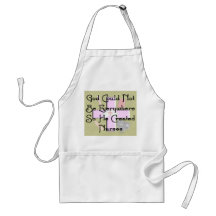 Christian Nurse Gifts "God Could Not Be Everywhere Apron