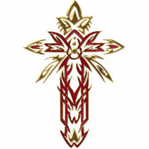 Christian Ornate Cross 74 Acrylic Cut Outs