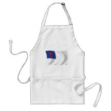 Christian Religion Flag Apron