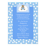 Christian Religious Baby Shower Invitation, Blue