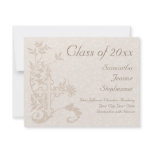 Christian Religious Graduation Announcement, Cream