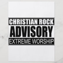 Christian Rock Advisory... Flyer Design