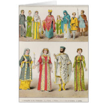 Christian Roman Dress Greeting Cards