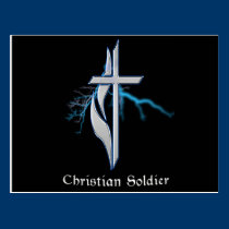 Christian Soldier postcards