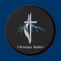 Christian Soldier magnets