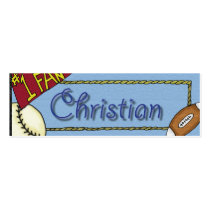 Christian Sports Bookmark Business Cards