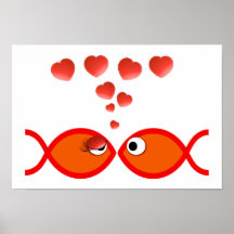 Christian Valentine Orange v2 Posters