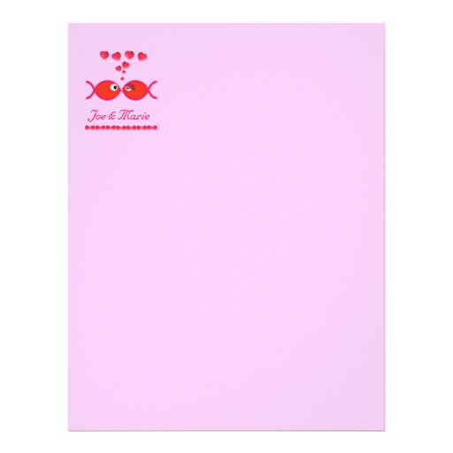 Christian Valentine Red v1 Custom Letterhead