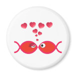 Christian Valentine Red v2 Magnets