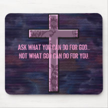 Christianity designs mouse pads
