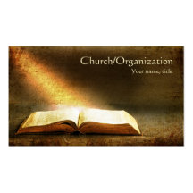 Christianity-religious business card