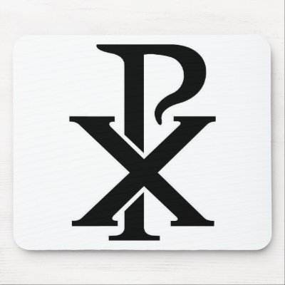 CHRISTIANITY SYMBOL MOUSE PAD by chayyea