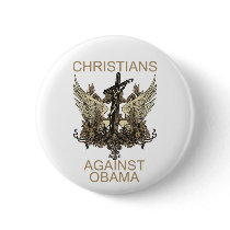 Christians Against Obama Buttons