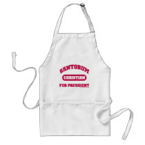 Christians for Santorum Apron
