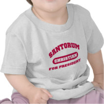 Christians for Santorum Shirt