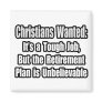 Christians Wanted...