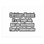 Christians Wanted... Post Cards