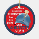 Christie Governor 2013 Christmas Ornaments