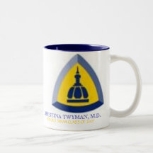 CHRISTINA TWYMAN, M.D., HOPKINS SNMA CLASS OF 2007 MUG