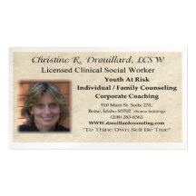 Christine Drouillard Business Card