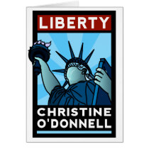 Christine O'Donnell 2010 American Liberty Greeting Cards