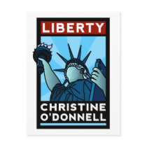 Christine O'Donnell 2010 American Liberty Postcard