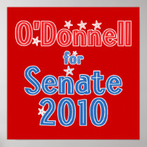 Christine O'Donnell for Senate 2010 Star Design Posters