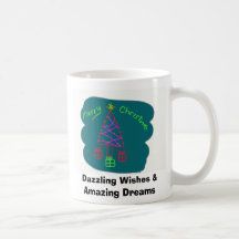 Christmas 2007 picture, Dazzling Wishes & Amazi... Coffee Mug