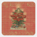 Christmas 2012 on Plaid Sticker