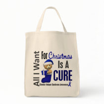 Christmas 2 CFS Chronic Fatigue Syndrome Tote Bags